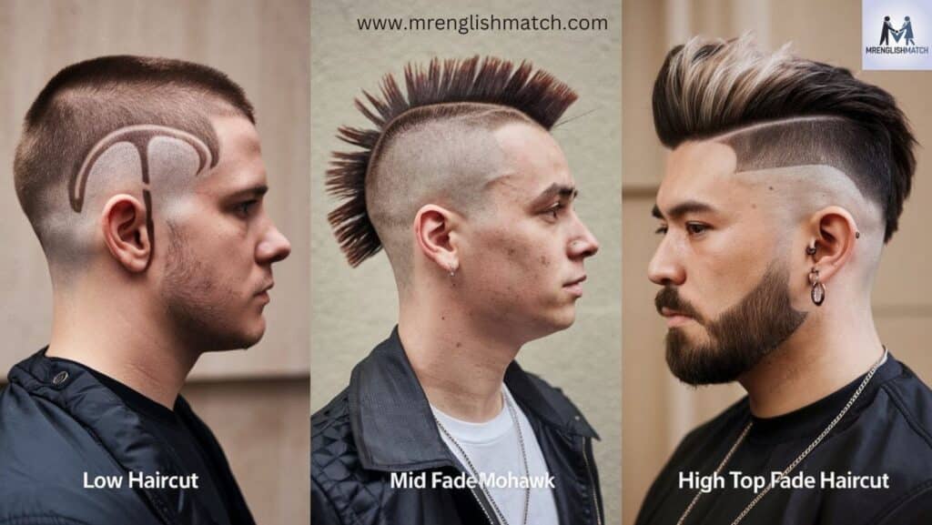 types of fade haircut styles