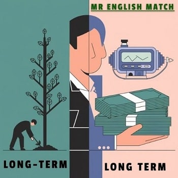 long-term vs long term