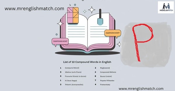 compound words starting with p