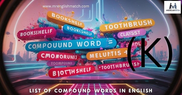 compound words starting from K