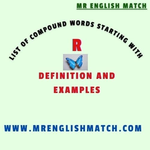 compound words starting with R