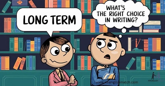 long term vs long-term