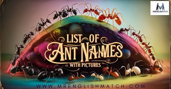 featured names of ants with pictures