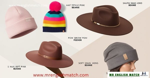 Different ladies Hat and cap styles names5