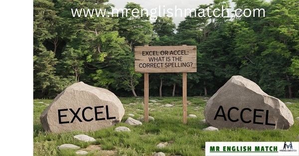 Excel or Accel What is the Correct Spelling