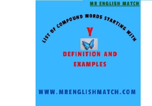 compound words starting with y