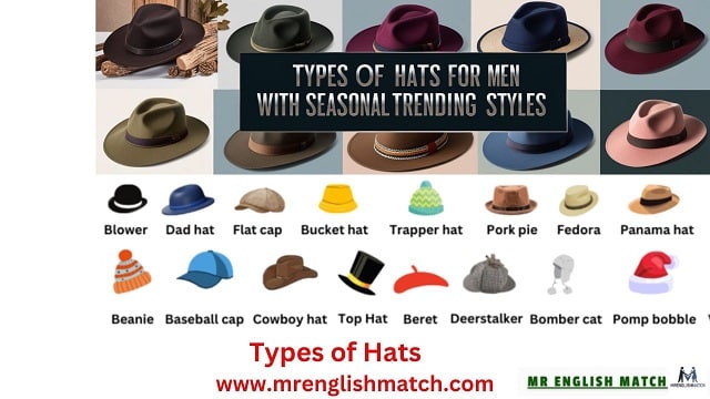 types of hats for Men with seasonal Trending Styles