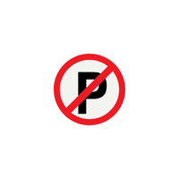 traffic sign no parking