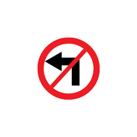 traffic sign no turn on red