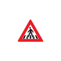 traffic sign ped xing