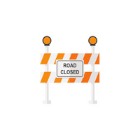 traffic sign road closed