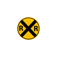 traffic sign rr xing