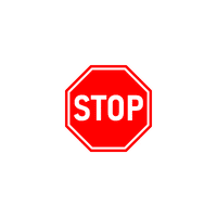 stop traffic sign