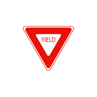 yield traffic sign